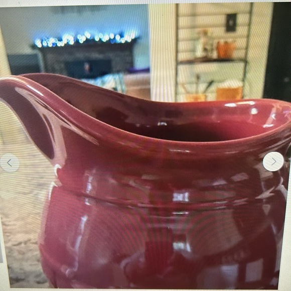 Longaberger Paprika 2 Qt. Pitcher - Picture 4 of 8